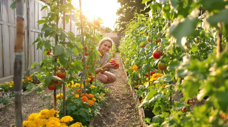 Ces 3 compagnons des tomates prennent peu de place et restent utiles tout l’été, voici pourquoi