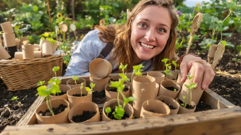 Comment je recycle les rouleaux de papier toilette au jardin : 7 idées vraiment pas bêtes