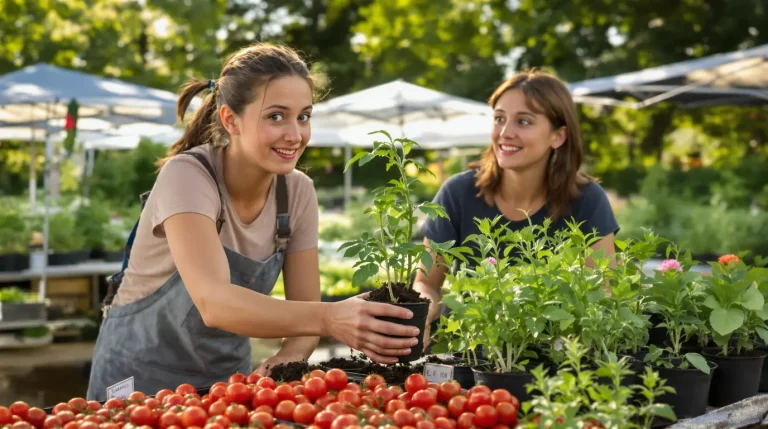 « Les plantes cultivées localement sont plus résistantes » : son marché engagé révolutionne nos jardins en Touraine